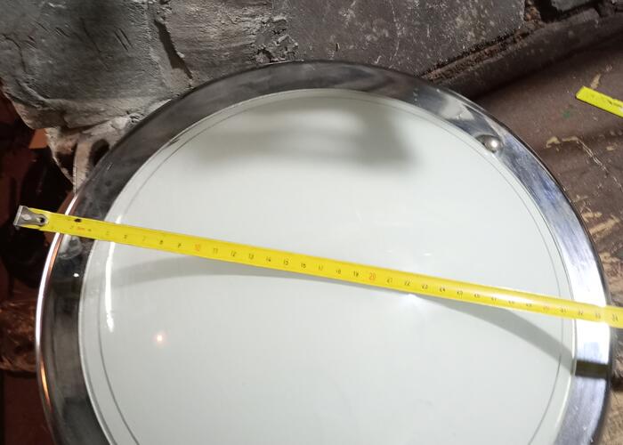 Grajewo ogłoszenia: Sprzedam lampę,plafon chrom średnica 38 cm
